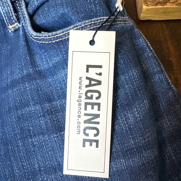 L'Agence Sada Jean in Portland shade Ankle crop denim Size 25 NWT - Picture 5 of 6